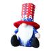 Wovilon 4Th Of July Patriotic Gnome Plush Elf Decorations Independence Gnome Doll Handmade Gnomes American Independence Day Party Decorations Gift Independence Day Table Ornament