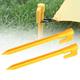 Hariumiu 4Pcs/8Pcs Tent Stakes ABS Rust-Free Yard Stakes Garden Edging Fence Hook | Tent Stakes for Outdoor Camping Tent Garden Stakes for Gardening & Canopies Tent Pegs