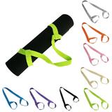 Hesroicy Adjustable Yoga Mat Elastic Belt Holder Strap Shoulder Carrier Fitness Supplies