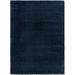 Blue/Navy 110.5 x 78.5 x 0.5 in Area Rug - Luxe Weavers Solid Color Machine Woven Area Rug in Navy | 110.5 H x 78.5 W x 0.5 D in | Wayfair