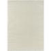 White 110.5 x 78.5 x 0.5 in Area Rug - Luxe Weavers Solid Color Machine Woven Polypropylene Shag Area Rug | 110.5 H x 78.5 W x 0.5 D in | Wayfair