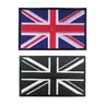 Patchs brodés drapeau britannique britannique britannique brassard anglais et britannique crochet