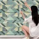 Autocollants Muraux 3D en Mousse Auto-Adhésive Brique Décor de Salle Bricolage Papier Peint