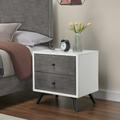 Mid-Century Modern Night Stand White, Grey, Black - Martin Svensson 6808922