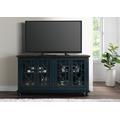 " Martin Svensson Home Elegant 63"" TV Stand in Catalina Blue with Coffee Top - Martin Svensson 91006"