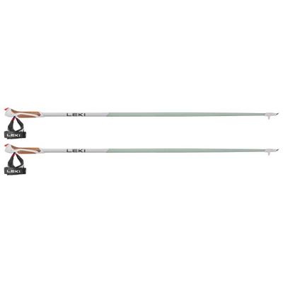 Leki - Passion - Nordic Walking Stöcke Länge 110 cm smokegreen /grau