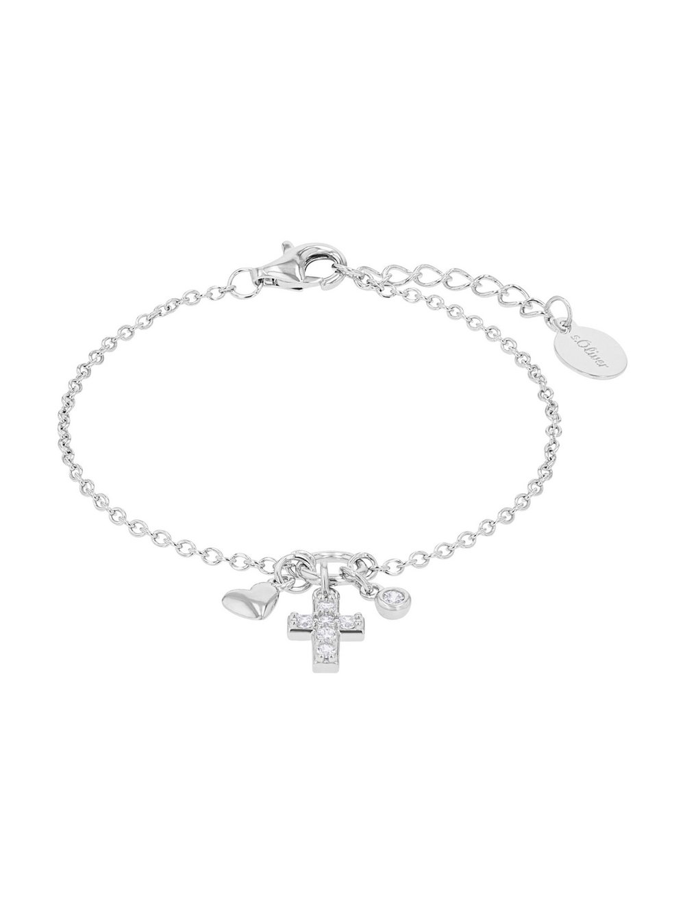 s.Oliver Armband Mädchen weiß, 16 Image