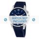 Jacques Lemans watch strap 1-1799C Rubber Blue