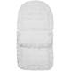 Broderie Anglaise Footmuff / Cosy Toes Compatible with Obaby - White