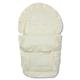 Broderie Anglaise Car Seat Footmuff / Cosy Toes Compatible with Ickle Bubba - Cream