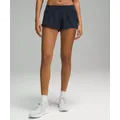 lululemon – Women's Hotty Hot Low-Rise Lined Shorts – 2.5" – Color Blue – Size 14