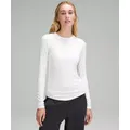 lululemon – Women's Hold Tight Long-Sleeve Shirt – Color White – Size 10