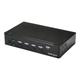 StarTech.com 4 Port HDMI KVM - HDMI KVM Switch - 1080p - USB 3.0 & Audio Support - KVM Video Switch (SV431HDU3A2) - KVM / USB switch - 4 ports - rack-mountable