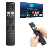 Voice Remote Control RMF-TX520U for Sony TV Replacement for Sony Bravia OLED LED 4K 8K UHD Smart Google TV with YouTube Netflix Disney+ Prime Video Buttons