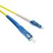 Cable Central LLC 5m LC/UPC-SC/UPC Singlemode Simplex OFNR 2.0mm Fiber Optic Patch Cable - 16.4 Feet