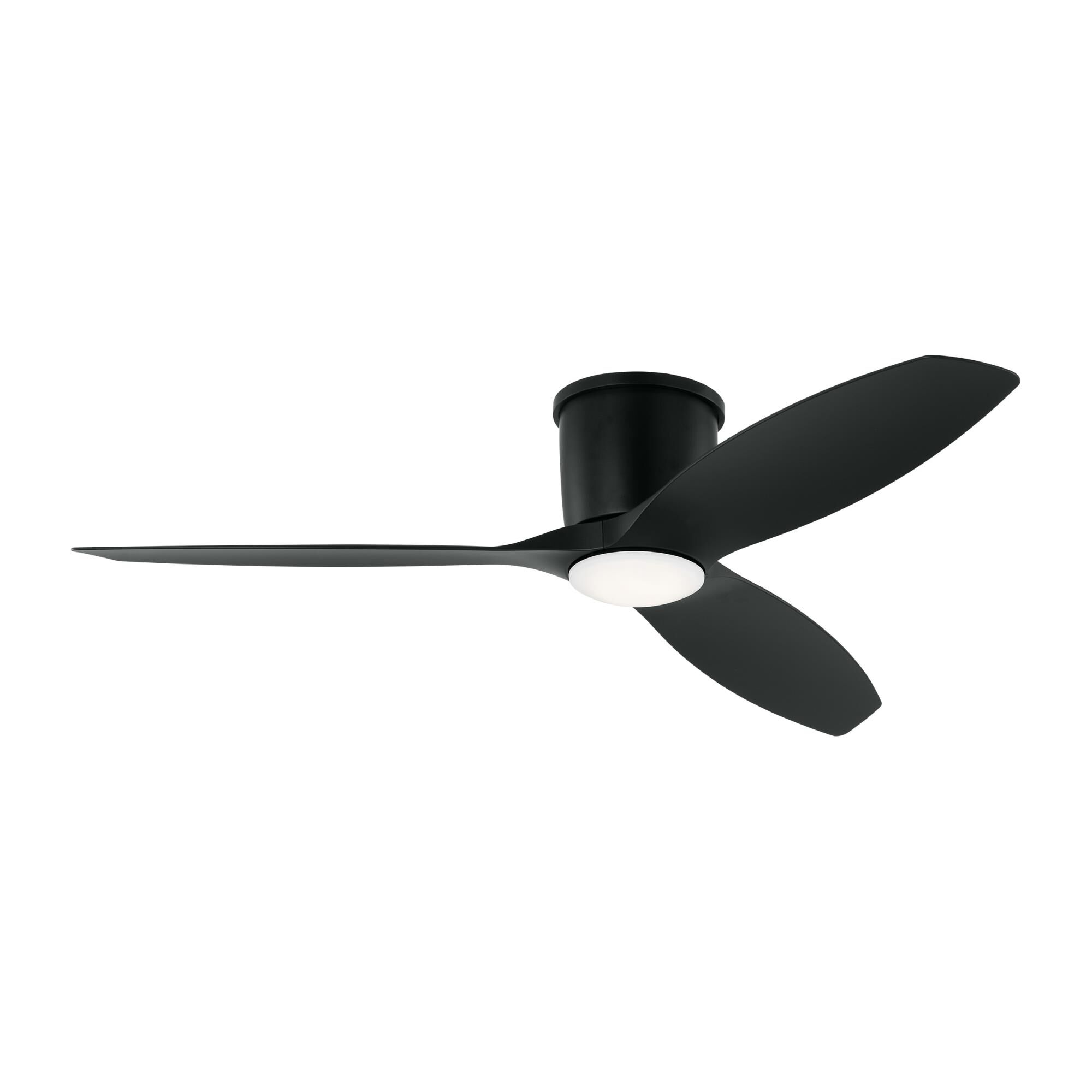 Generation Lighting Titus 52 Inch Flush Mount Fan with Light Kit - 3TTHR52MBKD