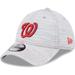 Men's New Era Gray Washington Nationals Speed 39THIRTY Flex Hat