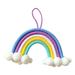 Kayannuo Bedroom Decor Christmas Clearance Children S Room Decoration Pendant Woven Cloud Rainbow Wall Decoration Pendant Living Room Decor