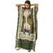 Anthropologie Dresses | Newlimerick By Abirr N' Nanki White & Green Printed Kaftan | Color: Green/Pink | Size: S