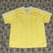 Adidas Shirts | Adidas Trefoil Soccer Football Jersey Yellow White 3 Stripe | Color: White/Yellow | Size: M