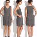 Madewell Dresses | Madewell Women's Terrace Twill Knit Dress Size M | Color: Black/White | Size: M
