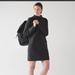 Lululemon Athletica Dresses | Lululemon City Bound Dress Sz 8 Heathered Black | Color: Black/Gray | Size: 8