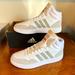 Adidas Shoes | Adidas Hoops 3.0 Mid Basketball Shoes | Color: Gray/White | Size: 10