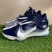Nike Shoes | Nike Force Zoom Trout 7 Mens Baseball Cleats Navy White Size 13 Dc9904-404 New | Color: White | Size: 13