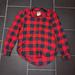 American Eagle Outfitters Tops | Ae Boyfriend Flannel | Color: Blue/Red | Size: S