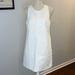 J. Crew Dresses | J.Crew Denim Shift Dress In White - Size 6 | Color: White | Size: 6