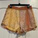 Free People Shorts | Nwot/Nwt Free People Summer Shorts, So Lightweight And Flowy | Color: Orange/Yellow | Size: S