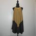 Free People Dresses | Free People Pleated Love Mini Dress Size S | Color: Brown/Gold | Size: S