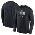 Men's Nike Navy Detroit Tigers Authentic Collection Legend Performance Long Sleeve T-Shirt