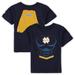 Toddler Champion Navy Notre Dame Fighting Irish Super Hero T-Shirt