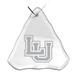 Lamar Cardinals Primary Logo 3.25'' x 3.75'' Glass Tree Ornament