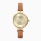 Sekonda Sekonda Ladies Watch | Gold case & Tan Leather Strap with Champagne Dial | 40386