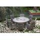 Avery Luxury Round Dining Set