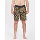 Men's Volcom Geo Stoney 19" Boardshort - SERVICE GREEN