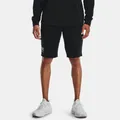 Men's Under Armour Rival Terry Shorts Black / Onyx White XL