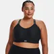 Women's Under Armour Infinity Mid Covered Sports Bra Black / Black / White 2X