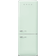 Smeg Right Hand Hinge FAB38RPG5 70/30 Frost Free Fridge Freezer - Pastel Green - E Rated, Green