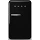 Smeg Right Hand Hinge FAB10RBL5 Fridge with Ice Box - Black - E Rated