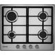 Baumatic BHIG620X 60cm Gas Hob - Stainless Steel, Stainless Steel