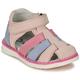 Citrouille et Compagnie FRINOUI girls's Children's Sandals in Pink. Sizes available:7 toddler,7.5 toddler,8.5 toddler,9.5 toddler