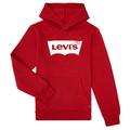 Levis BATWING SCREENPRINT HOODIE boys's Children's sweatshirt in Red. Sizes available:2 years,3 ans,4 years,5 years,6 years,8 years