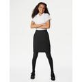 M&S Girls Short Pencil School Skirt (9-16 Yrs) - 9-10Y - Black, Black