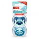 NUK Signature 2 Soother 2Pk - Blue