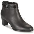 Clarks KAYLIN60 BOOT women's Low Ankle Boots in Black. Sizes available:4,5.5,6.5,7,3,4.5,7.5