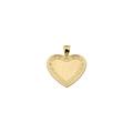 Greek Key Heart Necklace in 9ct Gold