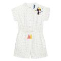 Catimini LUCIUS girls's Children's Jumpsuit in White. Sizes available:3 ans,4 years